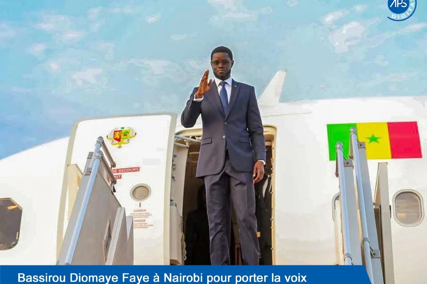 Bassirou Diomaye Faye à Nairobi pour porter la voix d’une Afrique souveraine au sommet “Africa Forward”