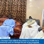Visite à Louga : Bassirou Diomaye Faye sollicite les prières du Khalife de la famille omarienne pour un Sénégal de paix et de prospérité 