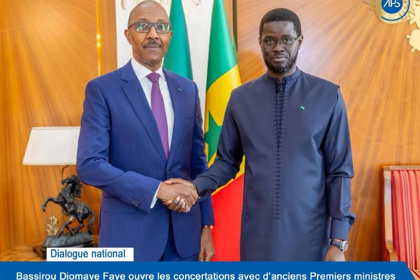 Dialogue national : Bassirou Diomaye Faye ouvre les concertations avec d’anciens Premiers ministres 