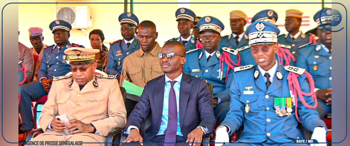 Kaolack : 2 491 nouveaux sous-officiers mis à la disposition de la Police nationale  