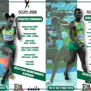 Athlétisme : une délégation de 21 athlètes pour défendre les couleurs du Sénégal aux championnats d’Afrique d'Accra