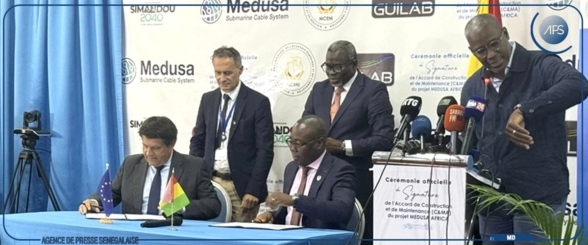Conakry veut s’offrir une nouvelle dynamique de connectivité avec un deuxième câble sous-marin
