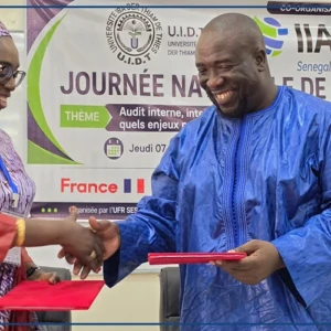 L’Université de Thiès signe une convention avec l'Institut sénégalais des auditeurs internes