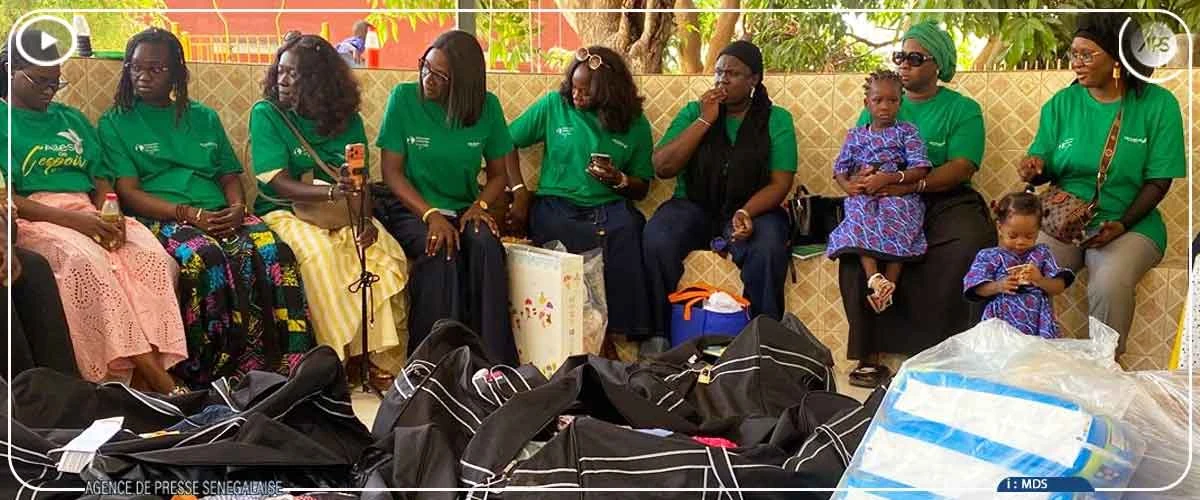 Air Sénégal offre des produits alimentaires et des vêtements aux orphelinats d’Oussouye et de Cabrousse
