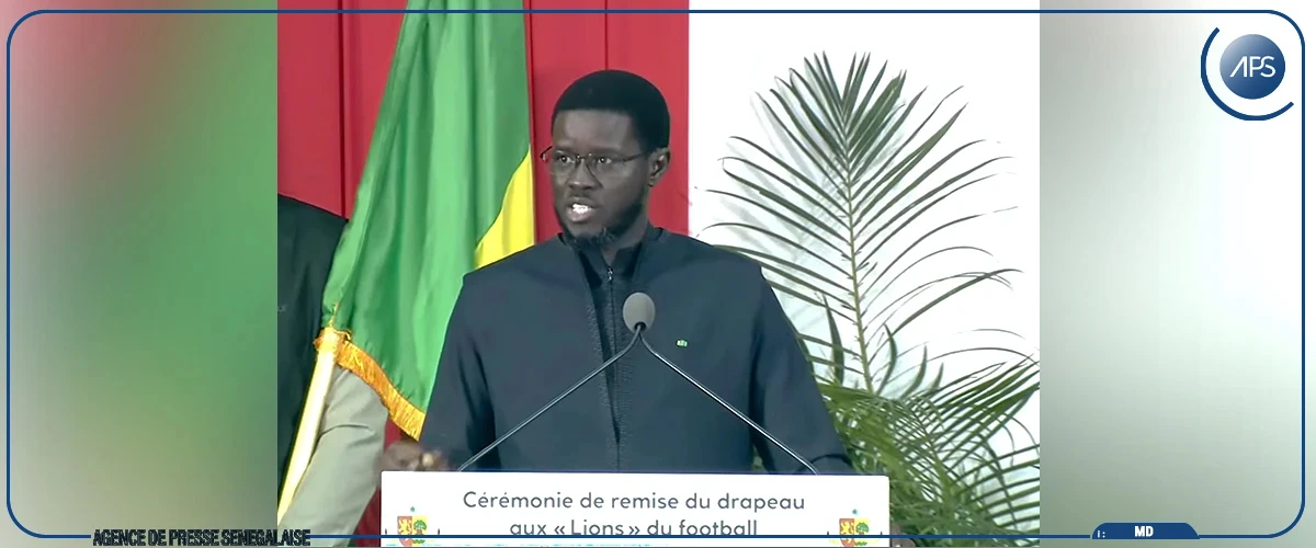 Bassirou Diomaye Faye invite les Lions à incarner l’unité des Sénégalais