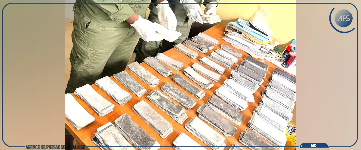 Saisie de billets noirs d’une contrevaleur de plus d’un milliard FCFA à Kolda (douane)