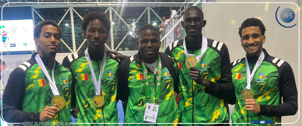 ‎Championnats d’Afrique de natation : le Sénégal décroche le bronze au relais 4 x 100 m quatre nages