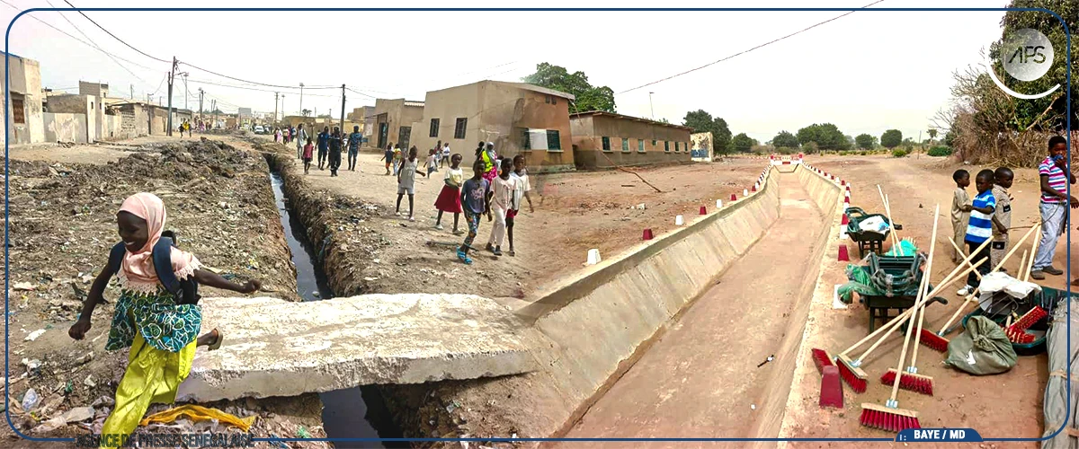 Kaolack : Cheikh Tidiane Dièye visite plusieurs ouvrages d’assainissement et de lutte contre les inondations