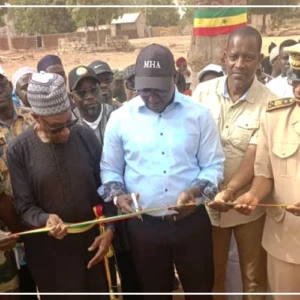 Kaolack : Cheikh Tidiane Dièye visite plusieurs ouvrages d’assainissement et de lutte contre les inondations