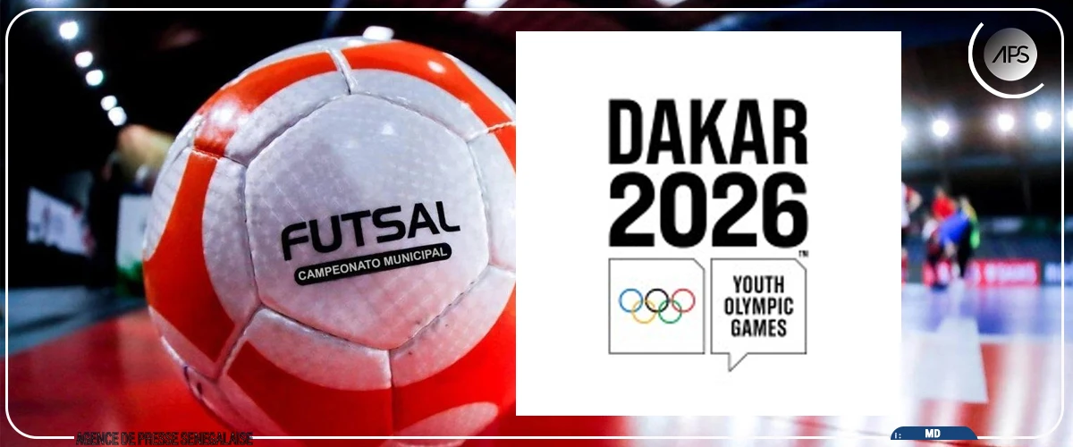 JOJ Dakar 2026 : le tirage au sort des tournois de futsal prévu le 21 mai à Zurich