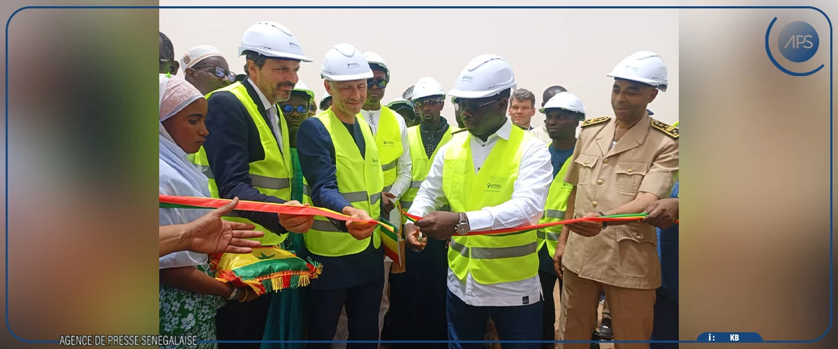 Le ministre Birame Soulèye Diop inaugure deux mini-centrales solaires 2.0 à Vélingara Ferlo