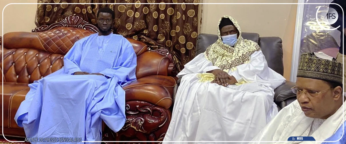 Bassirou Diomaye Faye au khalife de la famille omarienne : “Nous avons besoin des prières des guides religieux”