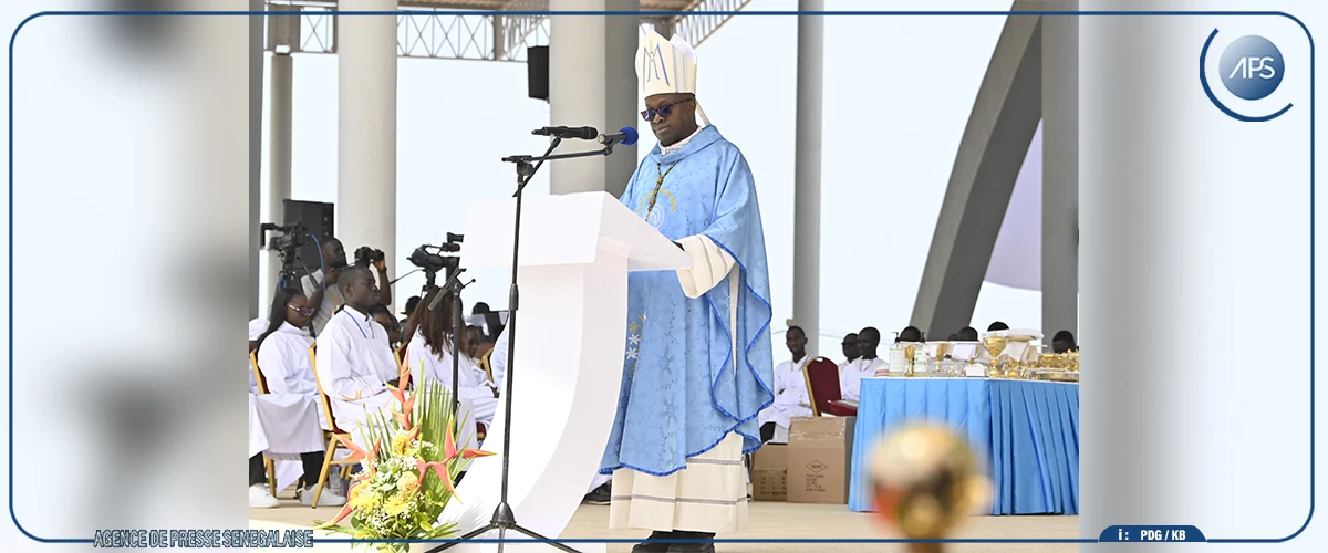 Popenguine : Mgr Jean-Baptiste Valter Manga magnifie la figure de Marie, ''modèle de foi et d’espérance''