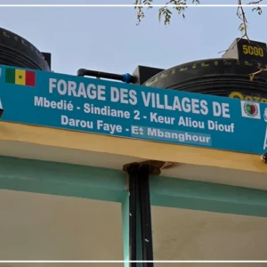 Touba Toul : inauguration d'un forage à Mbédié, pour alimenter cinq villages en eau