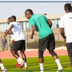 ‎Préparation Coupe du Monde : huit joueurs présents à la première séance d'entrainement au Stade Maître Abdoulaye Wade  ‎