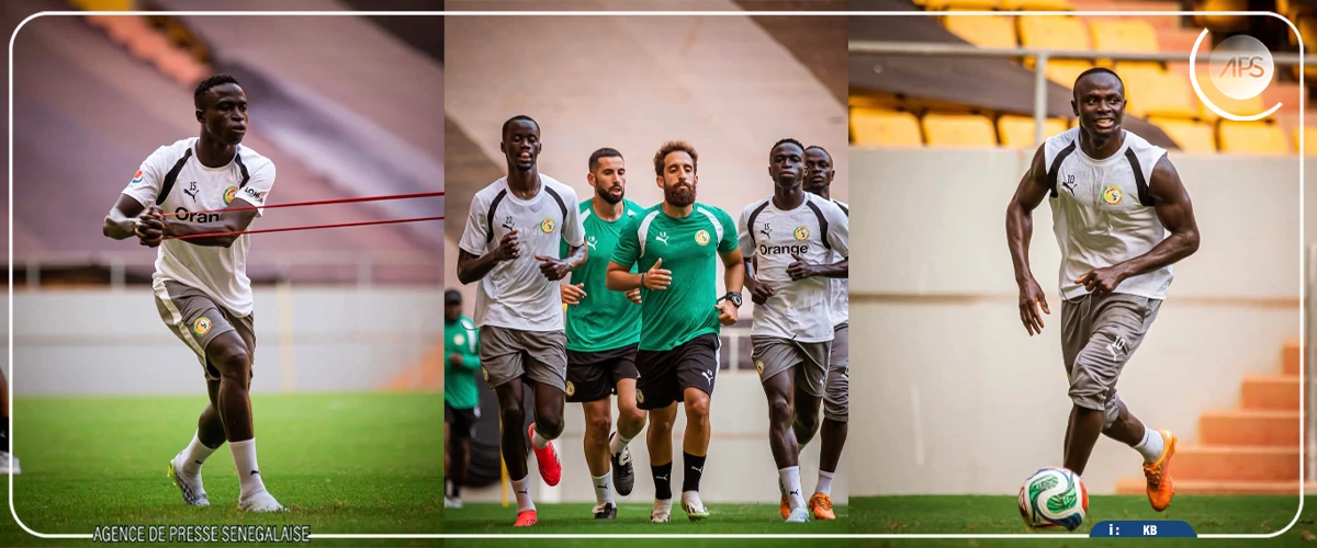 Préparation Coupe du Monde : huit joueurs présents à la première séance d’entrainement au Stade Maître Abdoulaye Wade 
