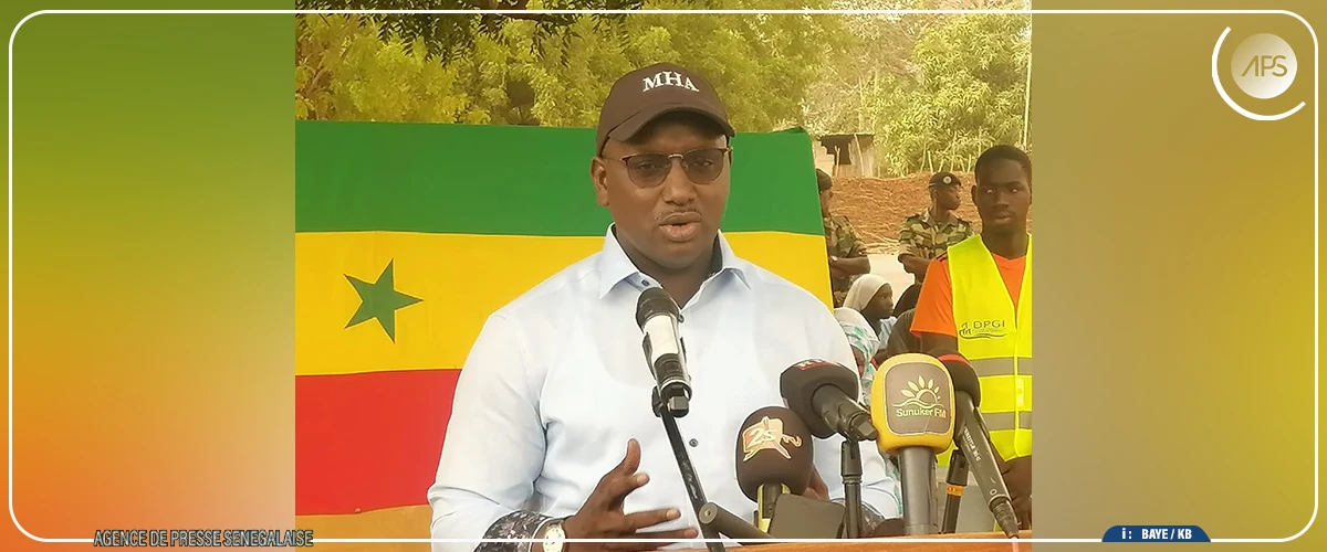 Cheikh Tidiane Dièye annonce un plan d’assainissement ”à long terme” pour la ville de Kaolack