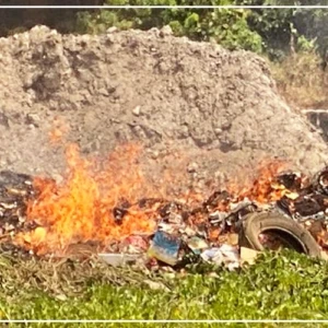 Ziguinchor : incinération de plus de 11 tonnes de produits impropres à la consommation