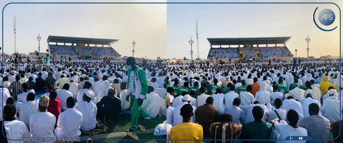 Louga : la cinquième édition de la Hadratoul Jummah populaire lancée au stade Alboury Ndiaye