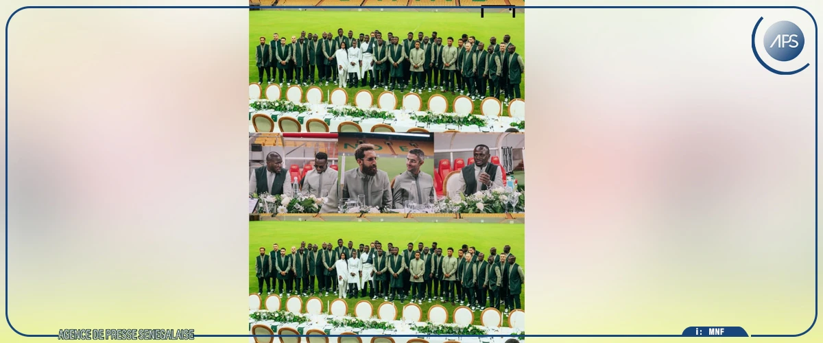 Un ”dîner de convivialité” organisé par les Lions avant leur départ pour le Mondial (FSF)