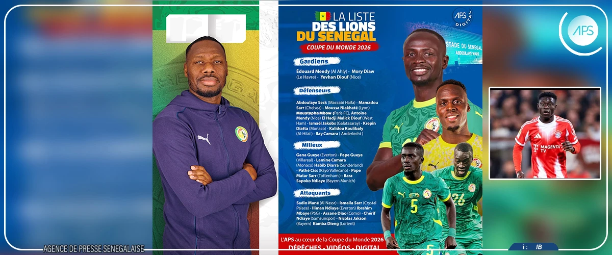 Coupe du monde : Pape Thiaw publie sa liste, Sapoko Ndiaye en nouvelle recrue 