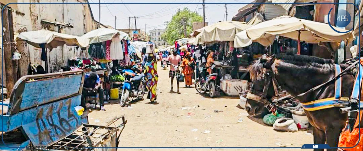 Au marché Police de Louga, commerçants et clients pataugent dans une galère quotidienne