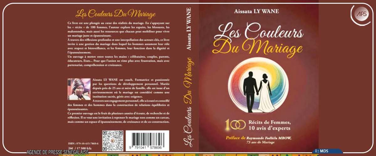 Aïssata Ly Wane invite à repenser le mariage dans son premier livre ”Les couleurs du mariage”