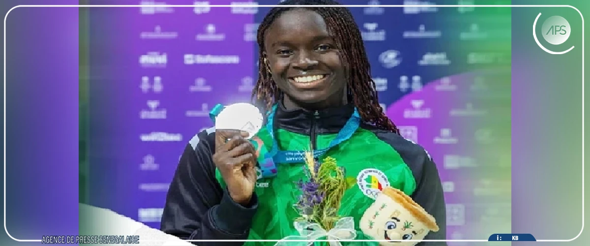 Championnats d’Afrique de natation : Oumy Diop décroche une deuxième médaille d’or au 50 m dos