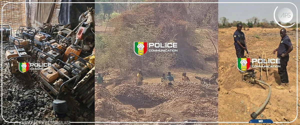 Du matériel d’orpaillage clandestin saisi à Kidira (police)