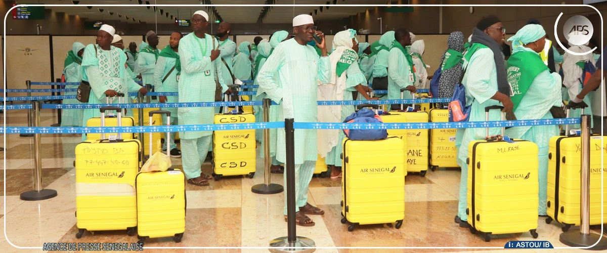 Hajj 2026 : le vol inaugural a quitté l’AIBD avec 400 pèlerins ce vendredi