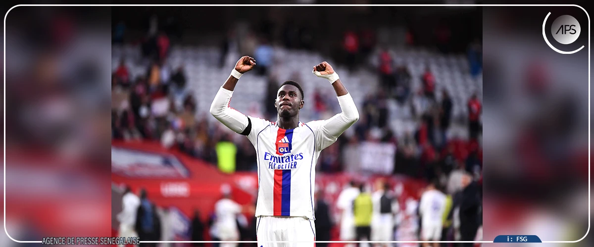 Le défenseur Moussa Niakhaté dans le onze type de la saison 2025-2026 de L’Equipe