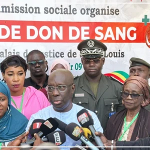 Saint-Louis : un don de sang au Palais de Justice pour soutenir les structures sanitaires locales