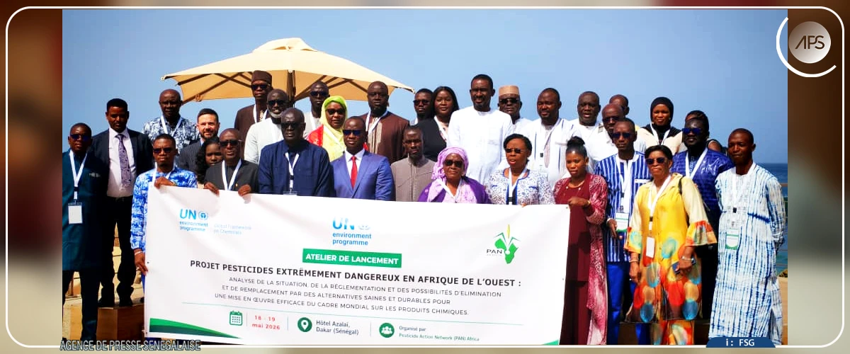 Un projet de réduction des pesticides extrêmement dangereux lancé à Dakar pour quatre pays