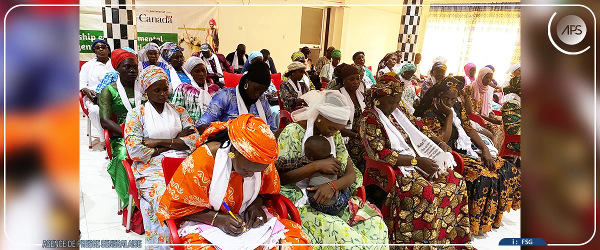 Bignona : Un Club de femmes leaders monté pour promouvoir la justice climatique