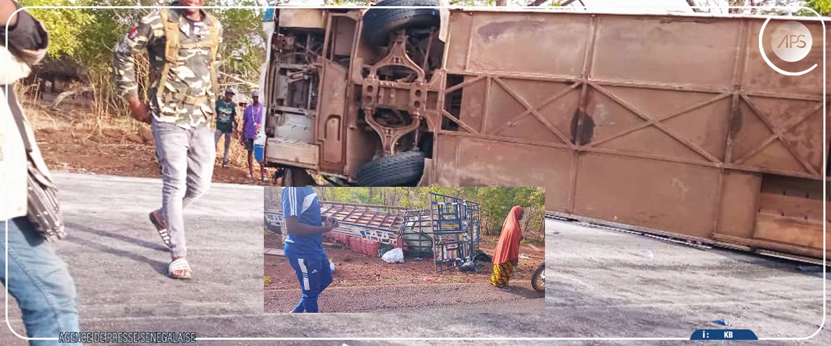 Saraya : une vingtaine de blessés graves dans le renversement d’un bus entre Bembou et Pondala