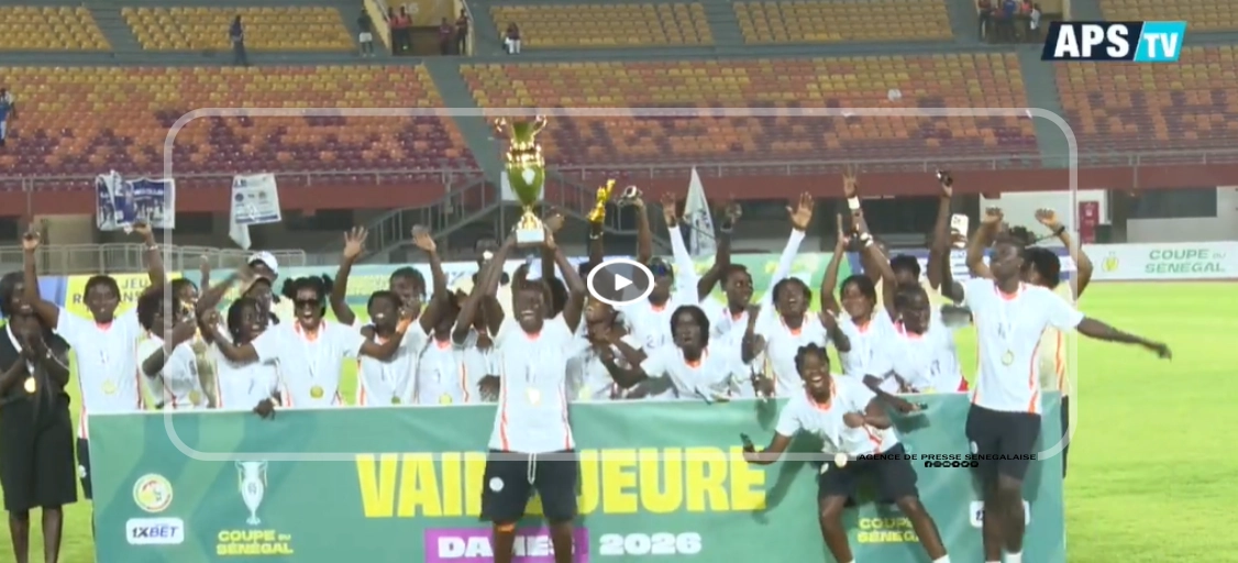 Football féminin : les Aigles de la Médina remportent la Coupe du Sénégal pour la 6e fois
