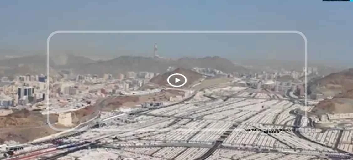 Les fidèles musulmans sur le mont Arafat, étape phare du hajj