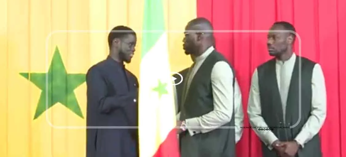 Football : les Lions du Sénégal reçoivent le drapeau pour la conquête du monde