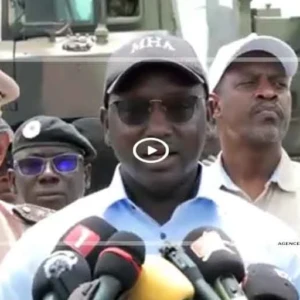 Kaolack : Cheikh Tidiane Dièye inspecte les ouvrages d’assainissement avant l’hivernage