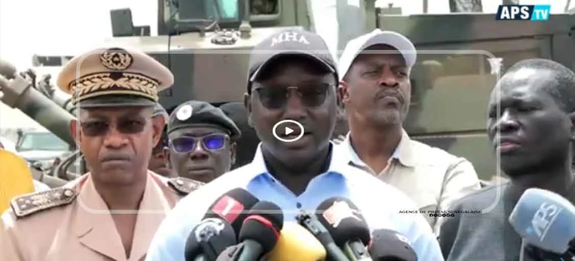 Kaolack : Cheikh Tidiane Dièye inspecte les ouvrages d’assainissement avant l’hivernage