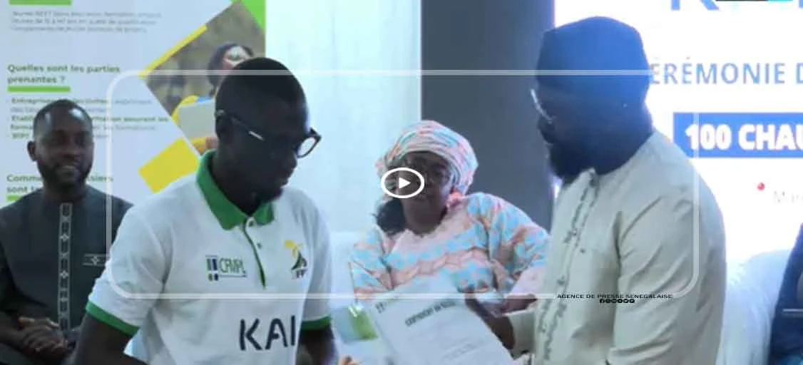 Formation-insertion :100 jeunes chauffeurs reçoivent leurs attestations et les clés ….
