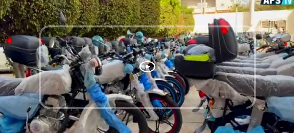 Coopération allemande : 43 motos pour renforcer la justice de proximité au Sénégal