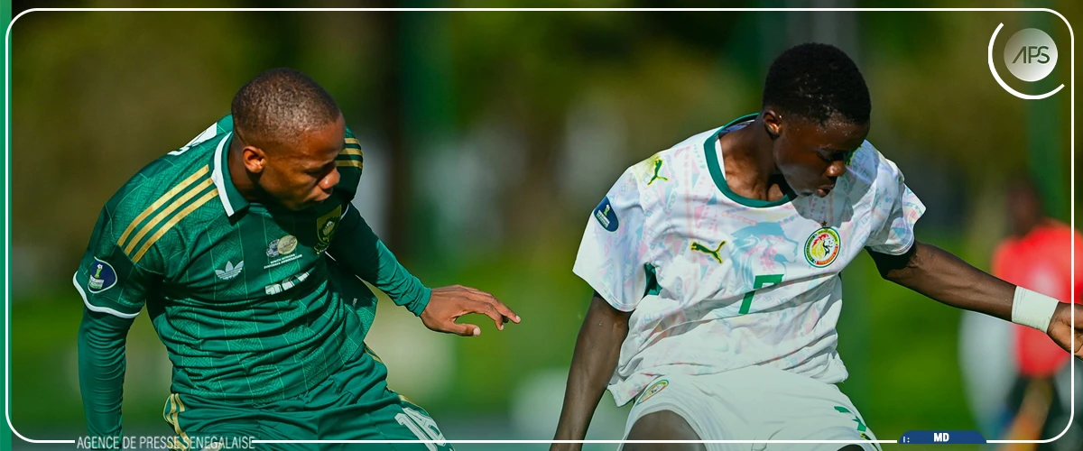 ‎CAN U17 : le Sénégal chute d’entrée face à l’Afrique du Sud (1-2) ‎ ‎