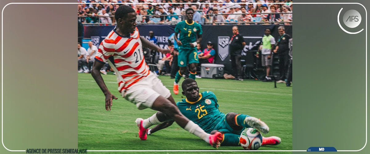 Le Sénégal s’incline face aux États-Unis en amical, 2-3