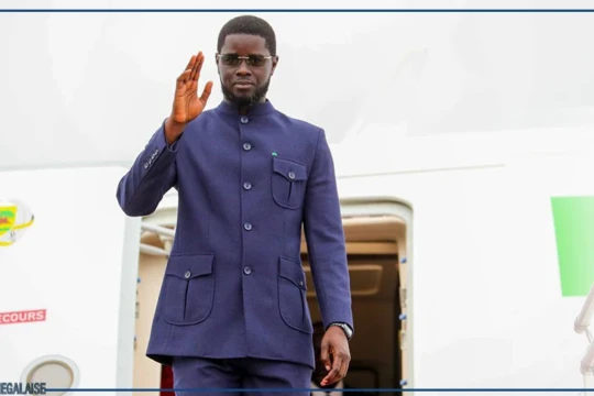 Bassirou Diomaye Faye regagne Dakar à l'issue du Sommet Africa Forward