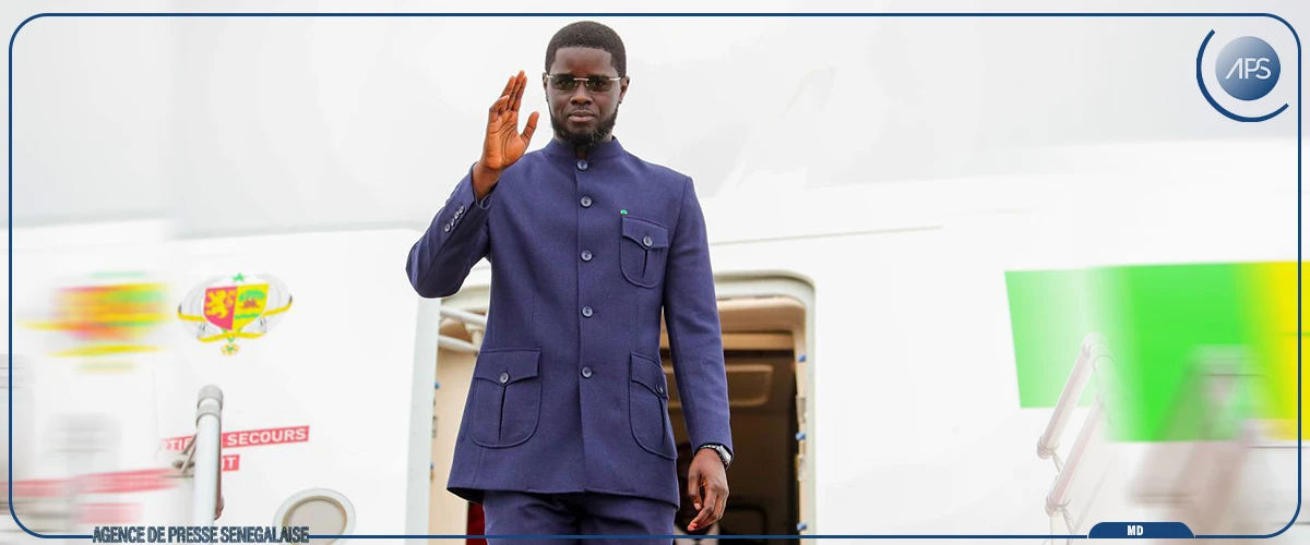 Bassirou Diomaye Faye regagne Dakar à l’issue du Sommet Africa Forward