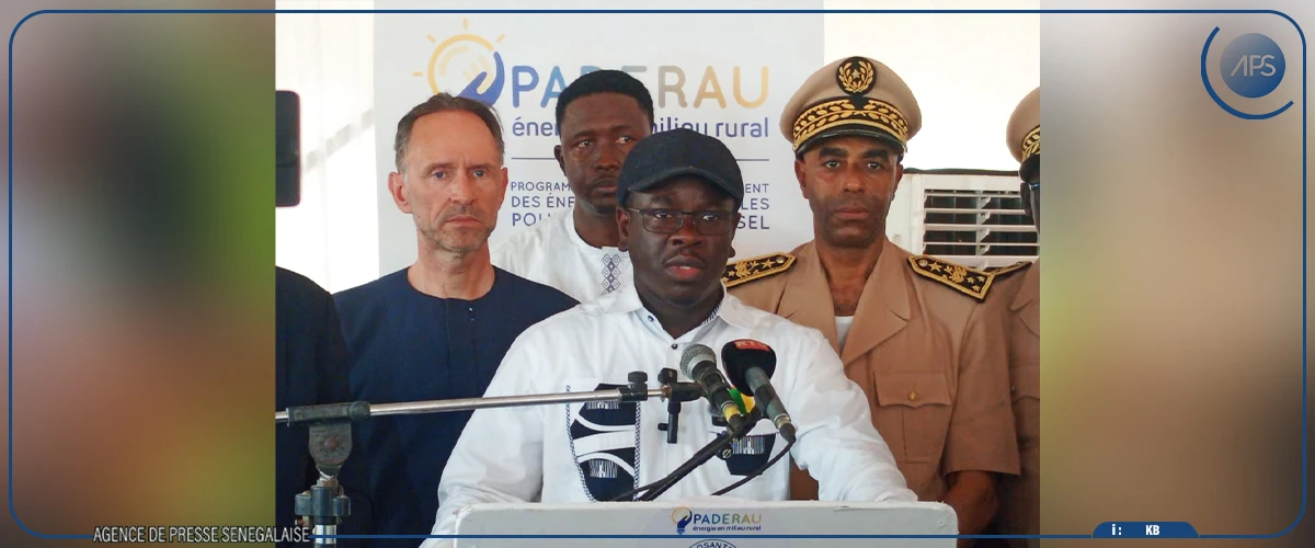 Le ministre Birame Soulèye Diop inaugure deux mini-centrales solaires 2.0 à Vélingara Ferlo