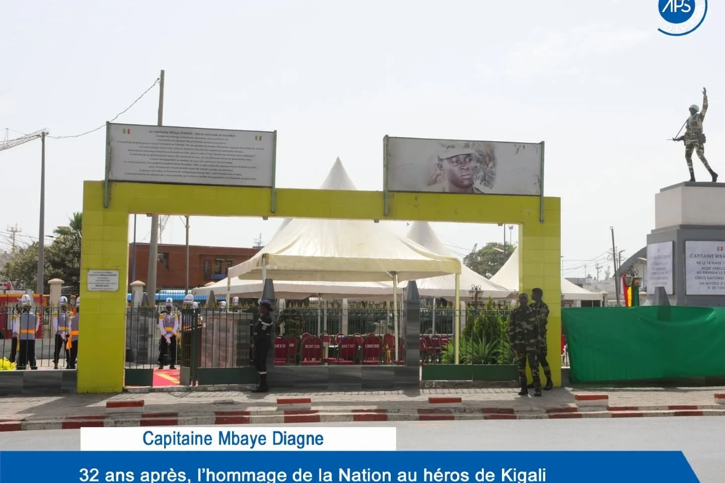 Capitaine Mbaye Diagne : 32 ans après, l’hommage de la Nation au héros de Kigali