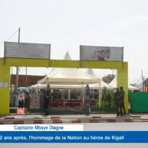 Capitaine Mbaye Diagne : 32 ans après, l'hommage de la Nation au héros de Kigali