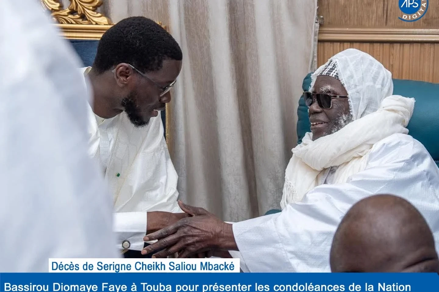 Décès de Serigne Cheikh Saliou Mbacké : Bassirou Diomaye Faye à Touba pour présenter les condoléances de la Nation 
